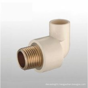 CPVC 90 Degree Male Elbow with Brass Fittings for Water